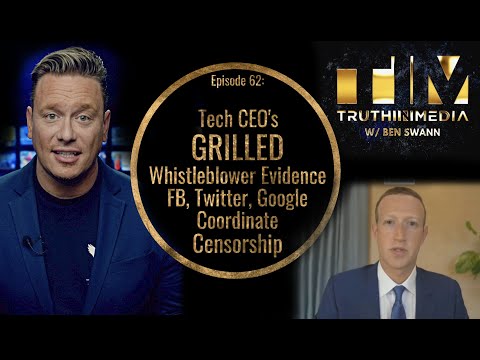 CEO’s GRILLED over Whistleblower Evidence of De-platforming Collusion Between Big Tech