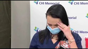 Nurse passes out on live TV after being administered COVID-19 vaccine