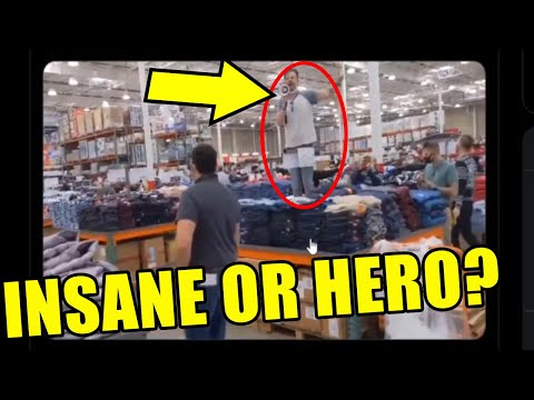 Fed-Up Dude Explodes on Shoppers in CommieCo Over Devastating Restrictions