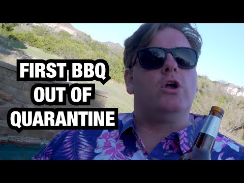 First BBQ Out Of Quarantine