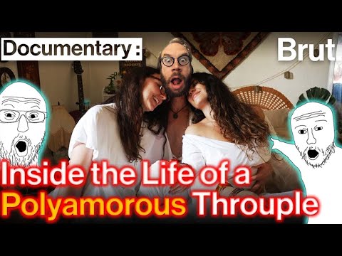 The Life of a Polyamorous Throuple | Is this REAL? | Cringiest WATCH PARTY