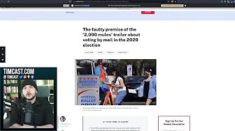 Fact Checks On 2000 Mules Are BACKFIRING, Journalists Are Just HIGHLIGHTING The Doc On 2020 Election