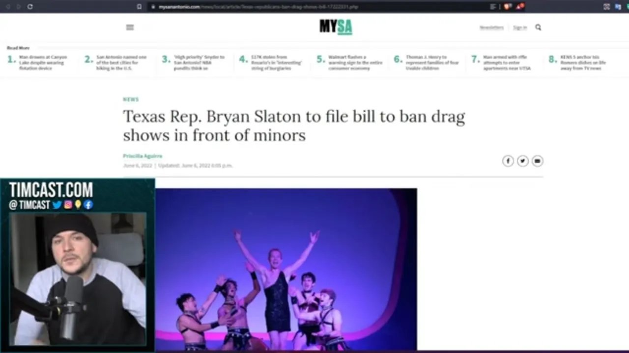 Texas And FL GOP Move To Make Child Drag Shows ILLEGAL, Leftists DEFENDING Grooming Will BACKFIRE