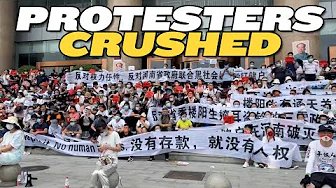 Protesters CRUSHED by Police | Henan Bank Protest