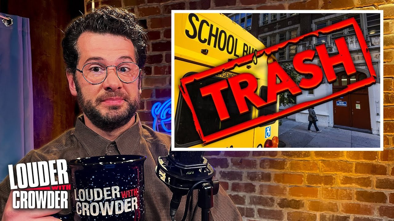 Public Schools Are GARBAGE and We Have PROOF!! | Louder with Crowder 2022-08-17 14:31