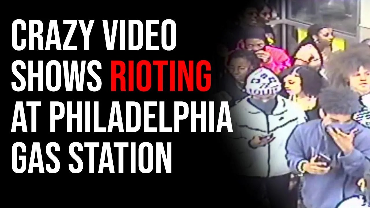 CRAZY Video Shows Riot & Ransacking At Gas Station As Democrats Panic Over Rising Crime
