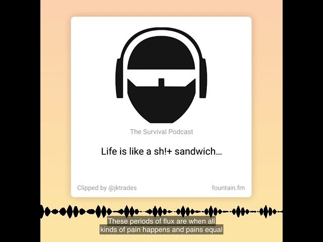 Life is like a Shit Sandwich – From TSPC Epi-3184