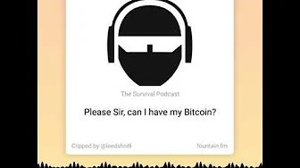 Please Sir May I Have My Bitcoin – Parker Lewis on Multisig – From TSPC 3185