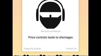 Price Controls Lead to Shortages – From TSPC Epi-3188