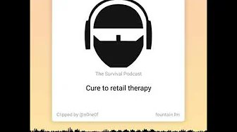 The Cure to Retail Therapy – From Epi-3187