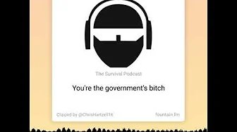 You Are The Governments B!tch – From TSPC Epi-3184