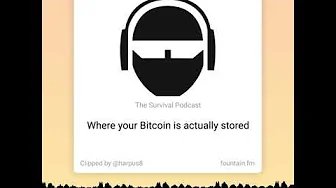 Your Wallet Doesn’t Store your Bitcoin it Stores Your Keys – From TSPC Epi-3190