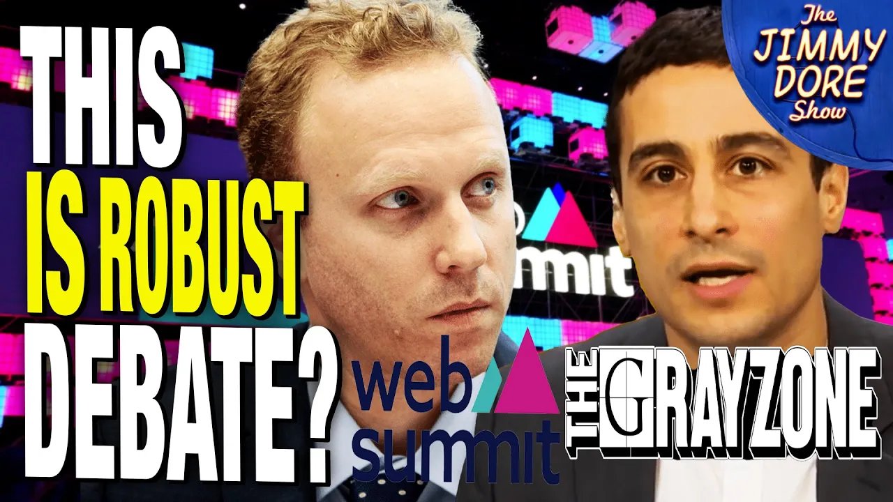 Web Summit BANS Grayzone Journalists For Ukraine Truth Telling!