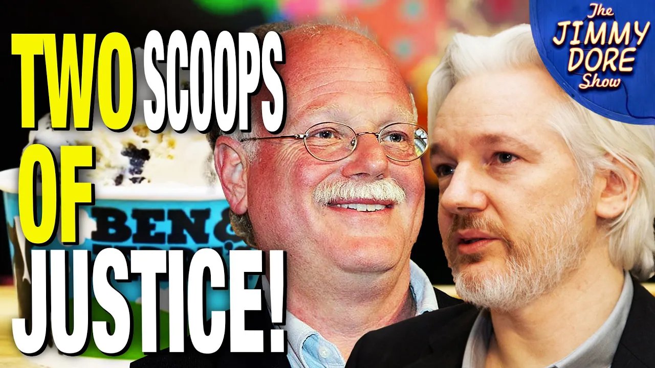 Ben & Jerry’s Founder Showing Up At Assange Rally!