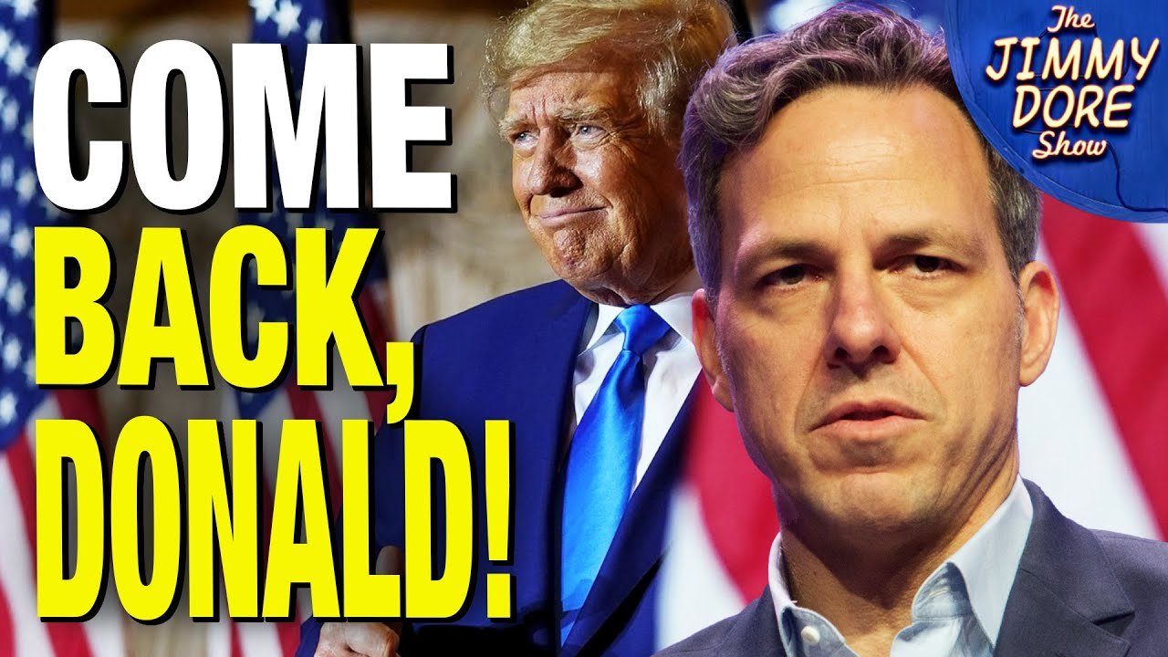 “CNN Is NOTHING Without Trump” Says Jake Tapper