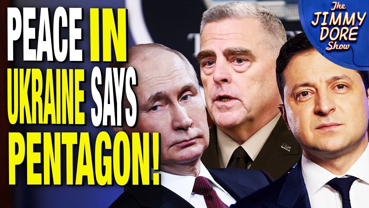 LEAKED:  Pentagon Wants Ukraine Peace Deal NOW!