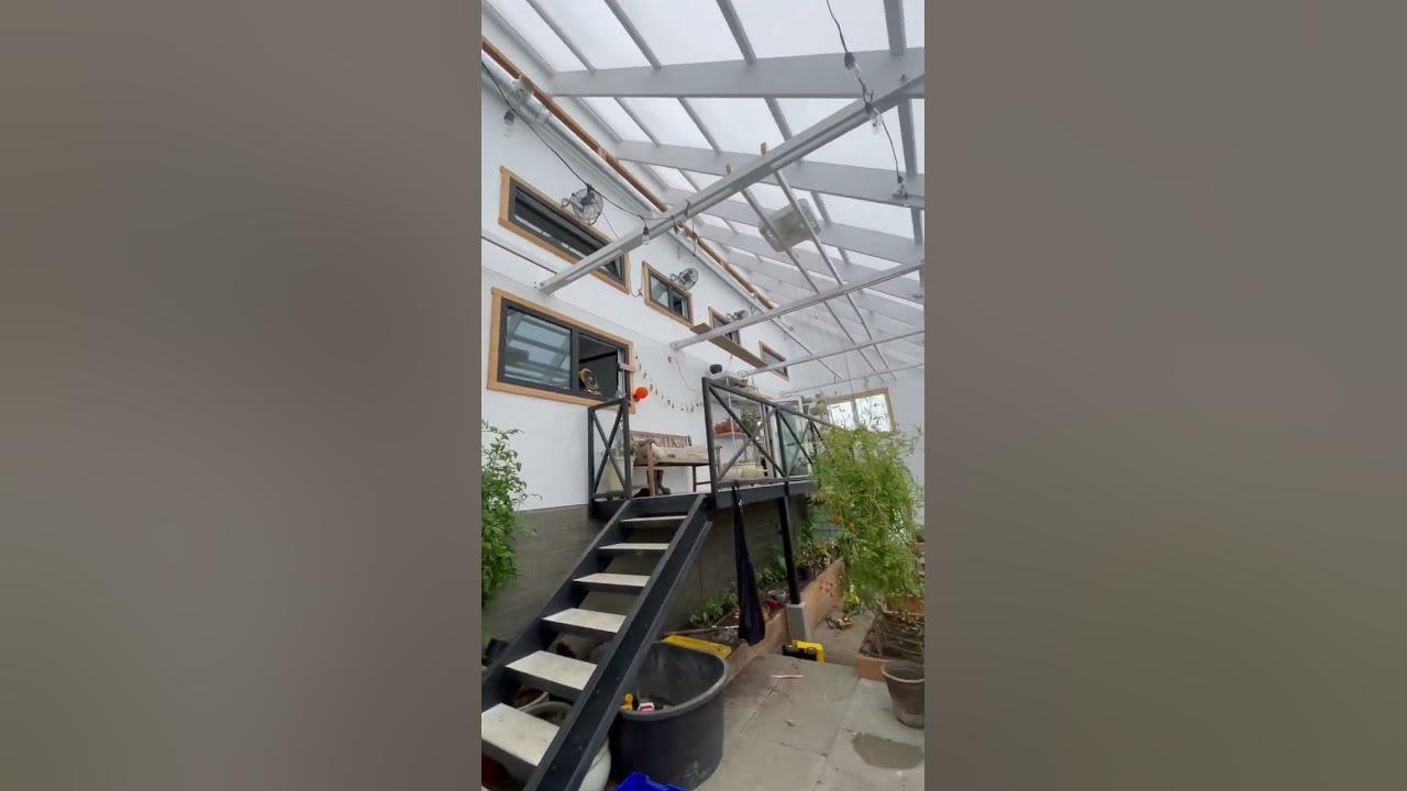 Nothing warms a greenhouse faster than the sun
