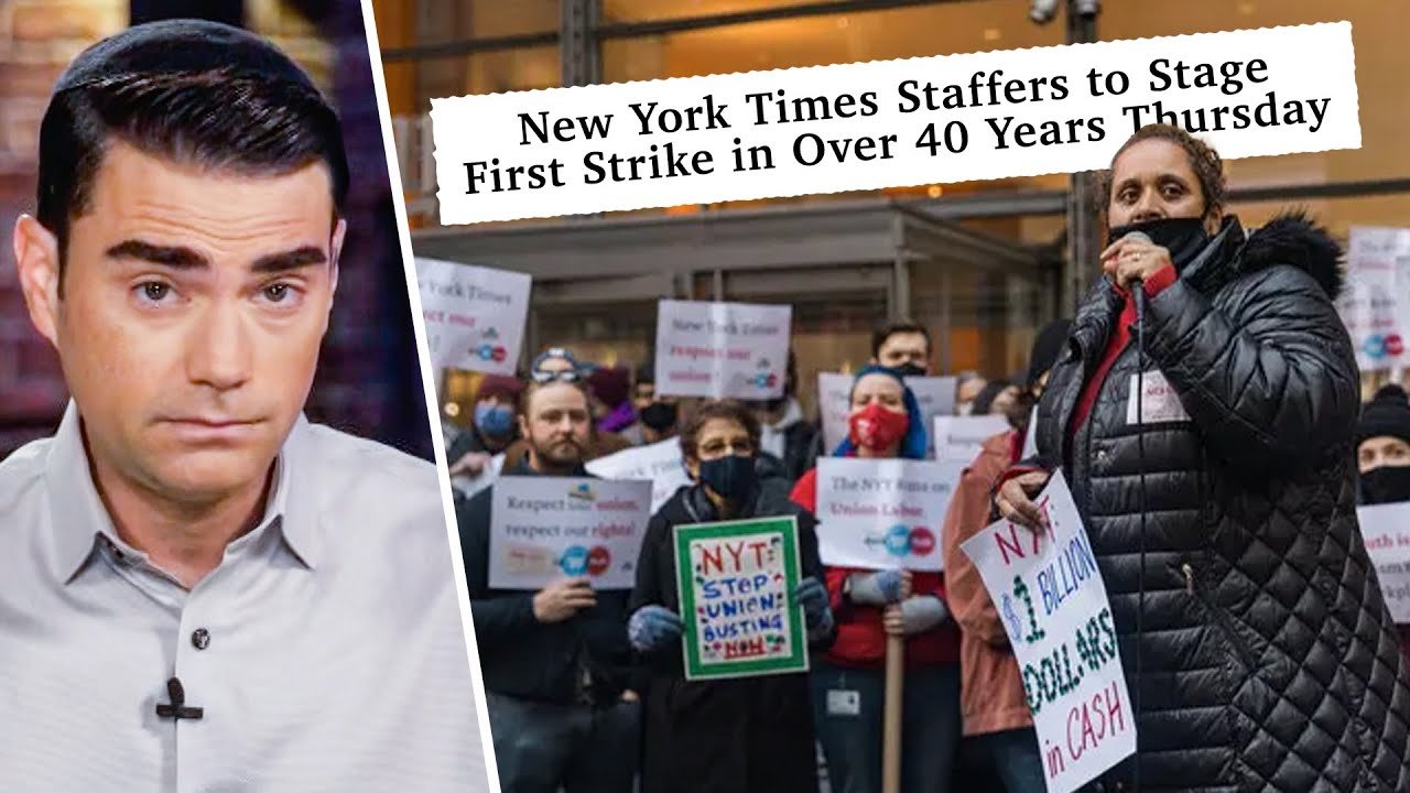 New York Times Staff STRIKES Because They Aren’t Being Laid Off