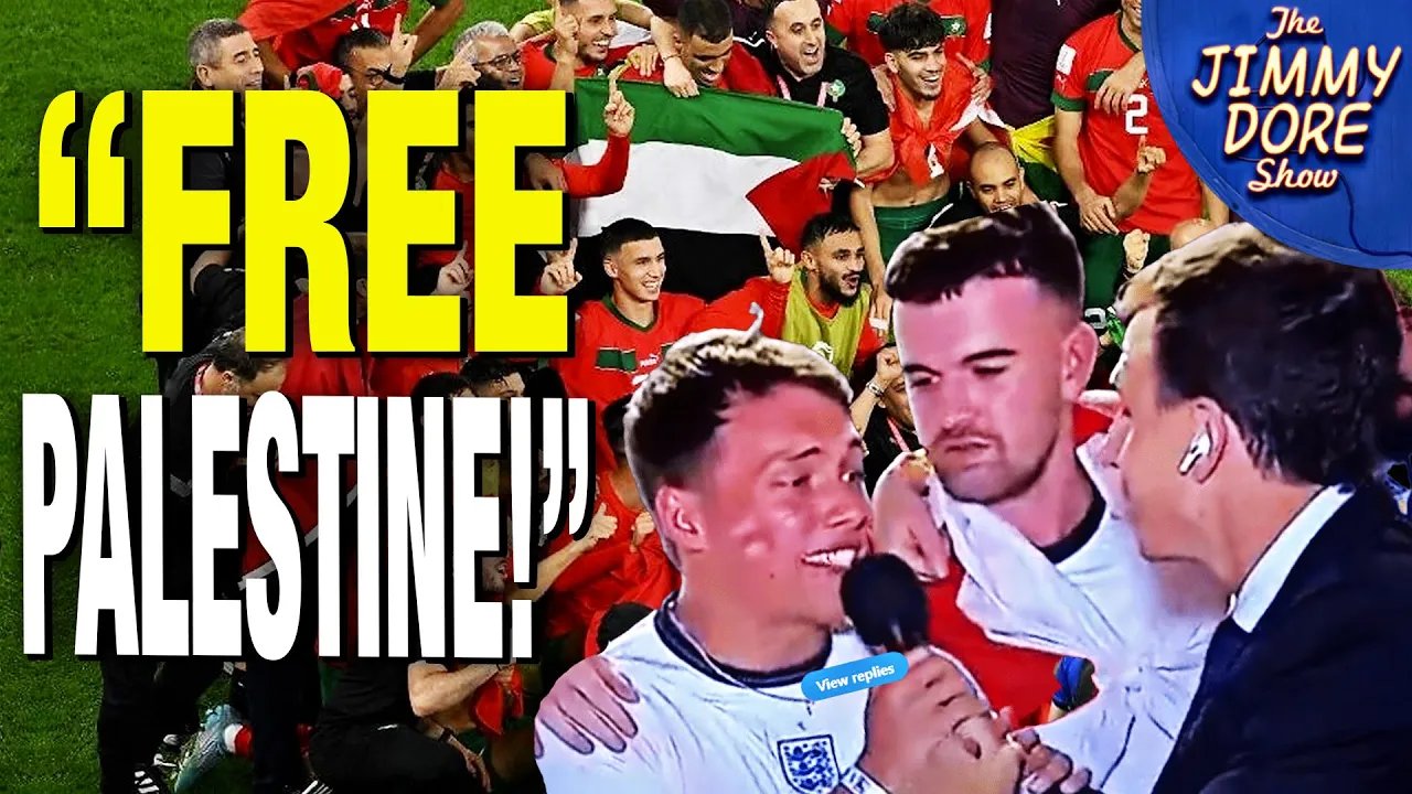 Israeli Reporter HUMILIATED By Pro-Palestinian Soccer Fans