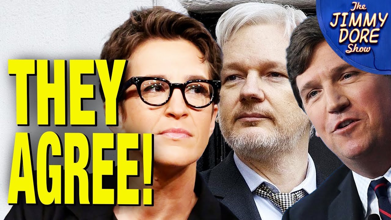 Rachel Maddow & Tucker Carlson Agree: Free Assange!