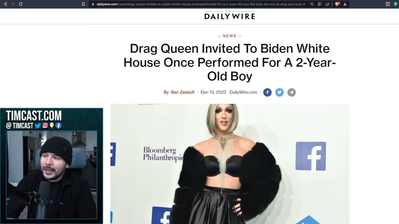 White House Invites Drag Queen Who Made Suggestive Comments About KIDS, Performed For 2 Year Old