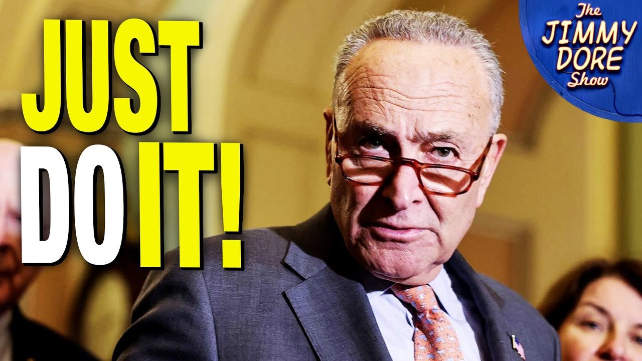 Chuck Schumer Bullies Jimmy Dore Into Condemning Kanye’s Antisemitism