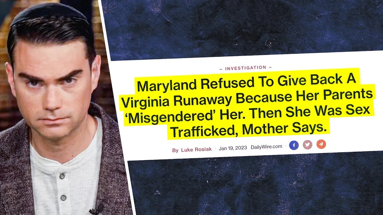 ‘Misgendered’ Teen Runs Away and Gets Sex Trafficked