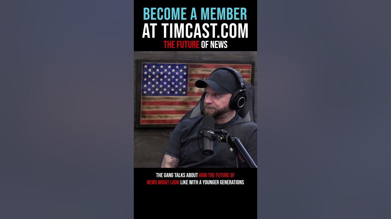 Timcast IRL – The Future Of News #shorts
