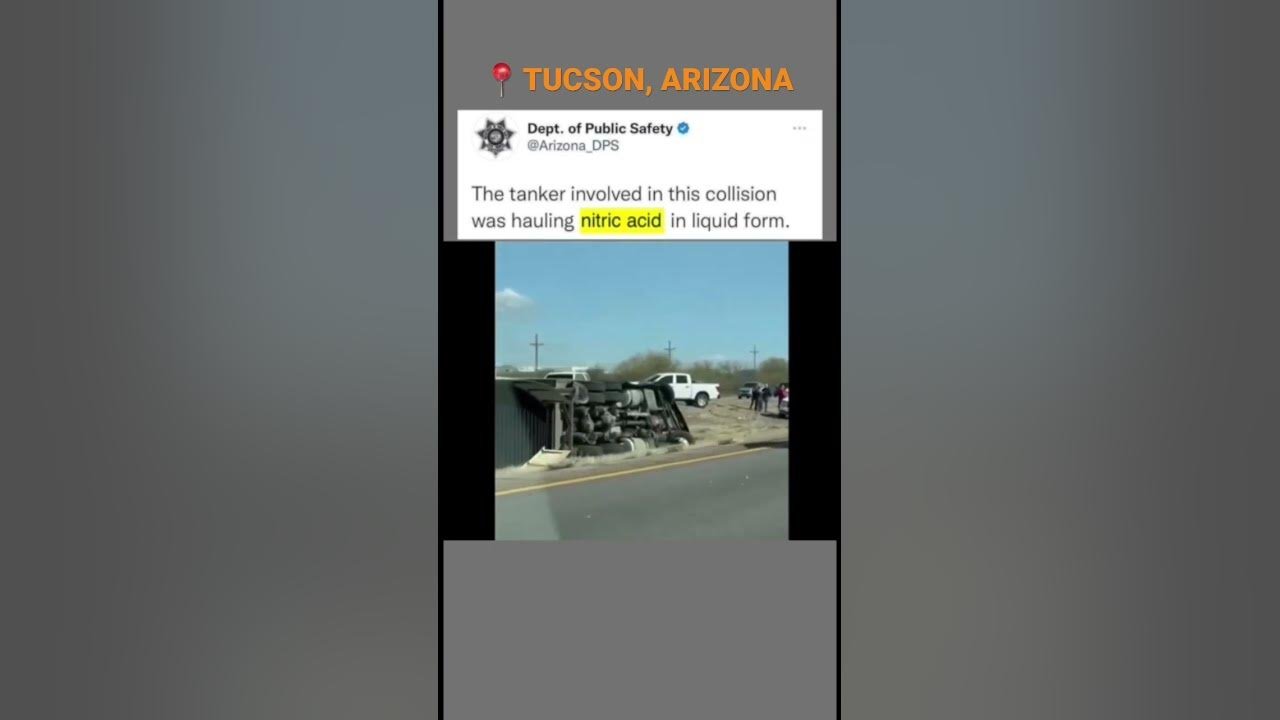 Tanker Spill In Tucson! ⚠️