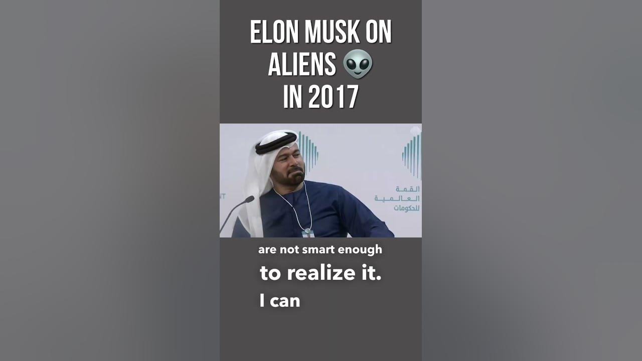 Elon Musk On Where Are The Aliens? 👽