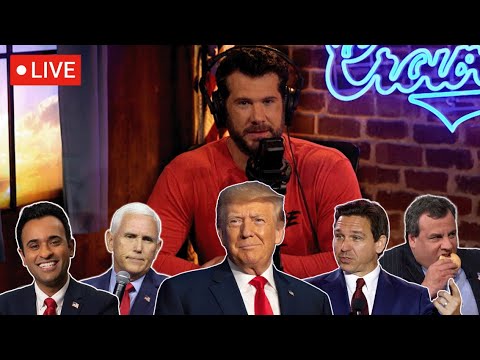 GOP Debate! FEATURING Trump/Tucker Interview Coverage! | Louder with Crowder