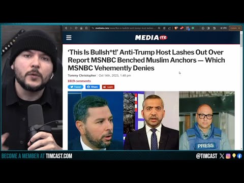 MSNBC REMOVED Muslim Hosts, Leftists INSANITY Totally EXPOSED By Support For Hamas BACKFIRING