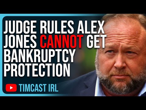 Judge Rules Alex Jones CANNOT Get Bankruptcy Protection, They Want InfoWars SHUT DOWN